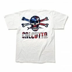 Calcutta Apparel Red, White, Blue Flag T-shirt