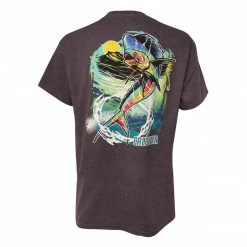 Calcutta Apparel Men's Watercolor Mahi T-shirt