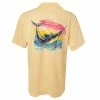 Calcutta Apparel Men's Watercolor Marlin T-shirt