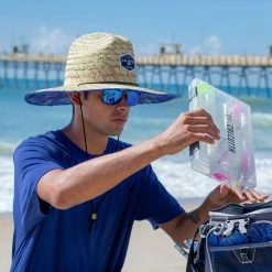 Calcutta Straw Hat With Realtree® Fishing Pattern