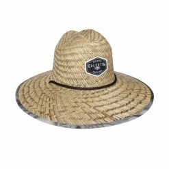 Calcutta Straw Hat With Kryptic® Pattern Apparel