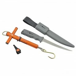 South Bend 4 Piece Combo Pack With Fillet Knife & Scale Fishing Gear