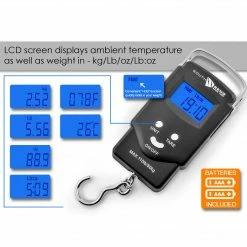 South Bend Electronic Hanging Scale Fishing Gear 18 South Bend Electronic Hanging Scale Fishing Gear