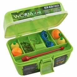 Worm Gear 88 Piece Loaded Tackle Box