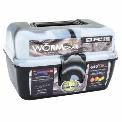 Worm Gear 88 Piece Loaded Tackle Box