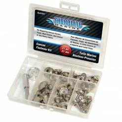 Shoreline Marine Boating & Marine 47 Piece Canvas Fastener Kit