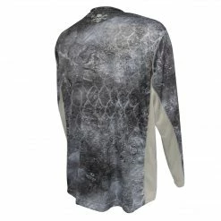 Calcutta Men's Long Sleeve Performance Shirt - Mossy Oak® Cloudbank