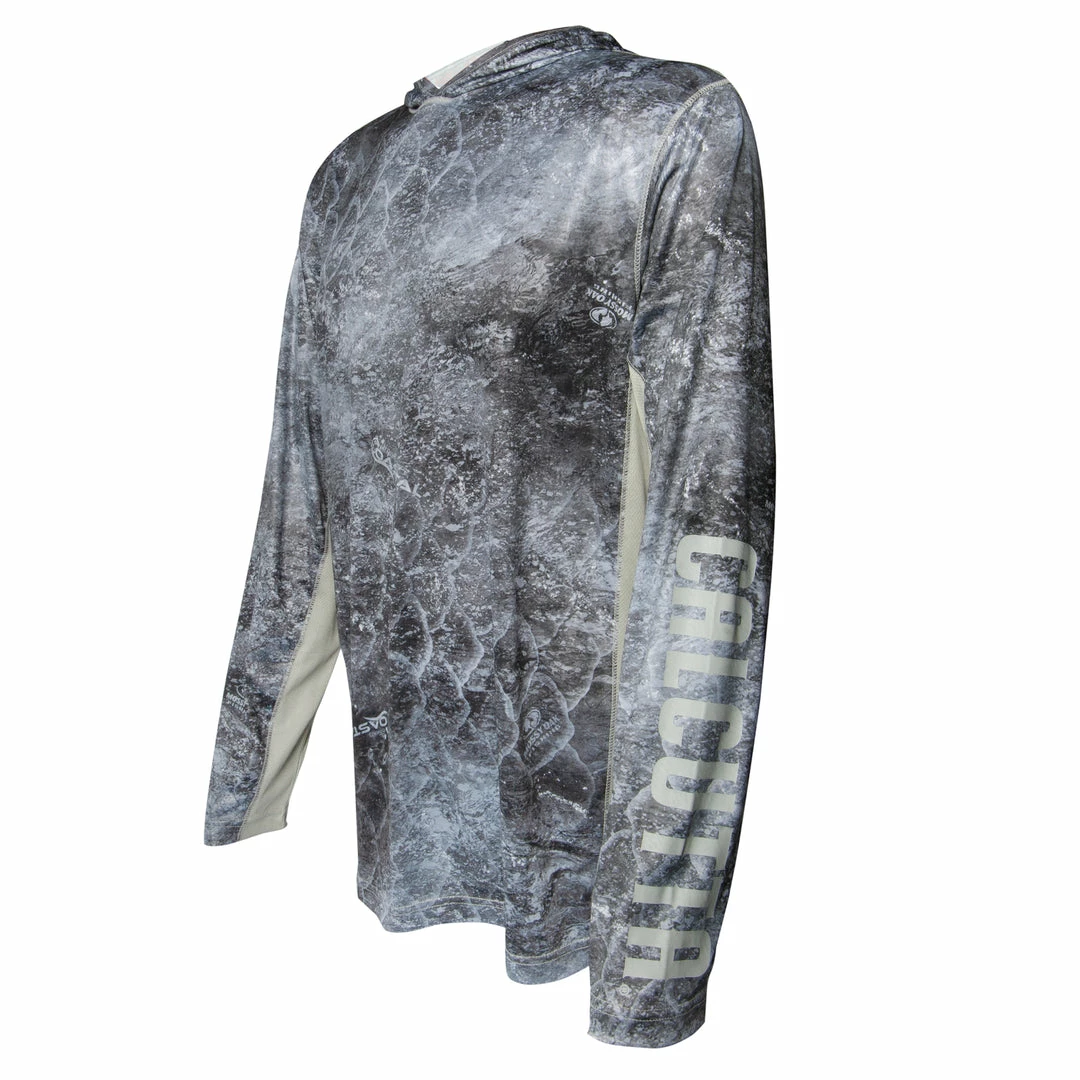 Calcutta Apparel Men's Long Sleeve Performance Hoodie - Mossy Oak® Cloudbank 3 Calcutta Apparel Men's Long Sleeve Performance Hoodie - Mossy Oak® Cloudbank