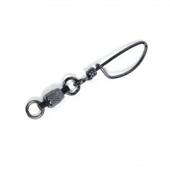 Krok Fishing Gear Stainless Steel Dual Rotation Ball Bearing Snap Swivels 2 Pack