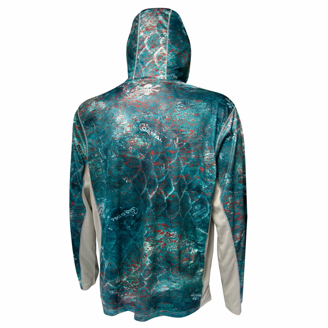 Calcutta Apparel Men's Long Sleeve Performance Hoodie - Mossy Oak® King Fisher 2 Calcutta Apparel Men's Long Sleeve Performance Hoodie - Mossy Oak® King Fisher