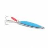 Sea Striker Fishing Gear Nickel Plated Casting Spoons With Reflective Prism